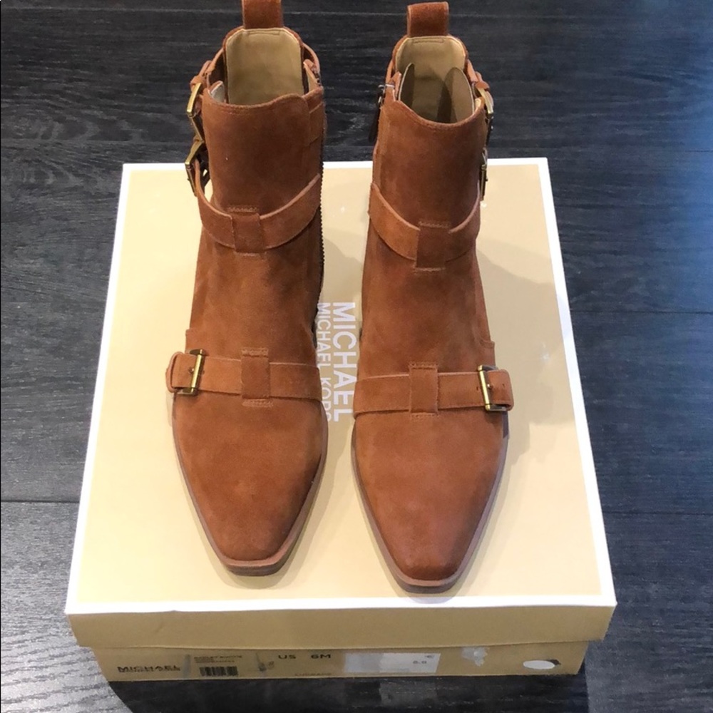 Michael Kors suede Radley Bootie